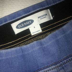 Old Navy Rockstar Jeggings Light Wash